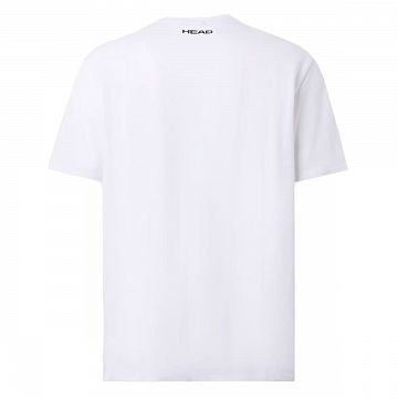 Head Vision T-Shirt White / Navy